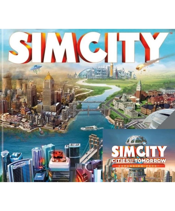 SimCity + SimCity Cities of Tomorrow Limited Edition Expansion Pack DLC /Mac Origin Key GLOBAL